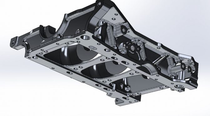 Billet vr30 bedplate